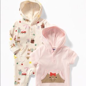 🐱 Baby Hooded One-Piece 2-Pack for Baby 🐱